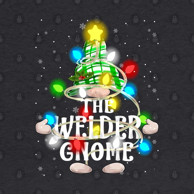 The Welder Gnome Christmas Matching Family Shirt by intelus